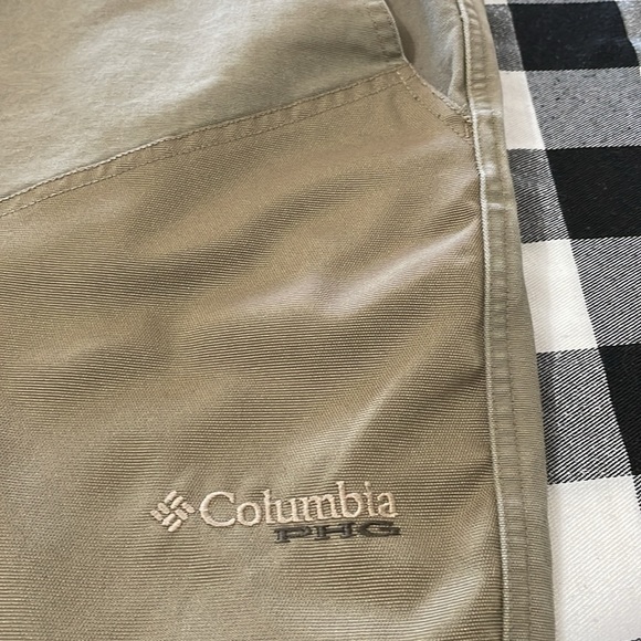 Columbia PHG Ptarmigan Canvas Brush Briar Hunting Work Pants Men's Brown 36 38 - Picture 2 of 16